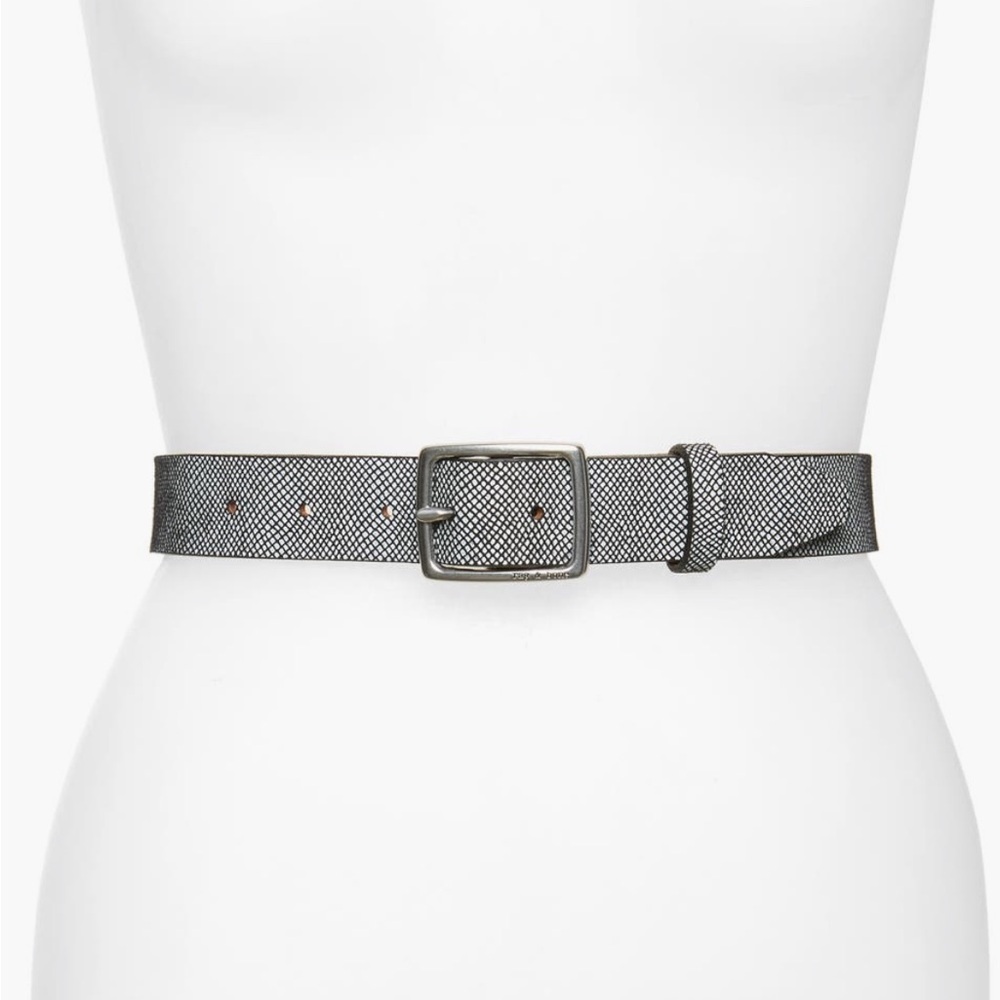XS rag & bone Metallic Mesh Women's Belt
